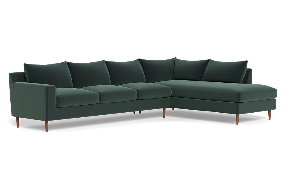Sloan 4-Seat Right Bumper Sectional - Image 1