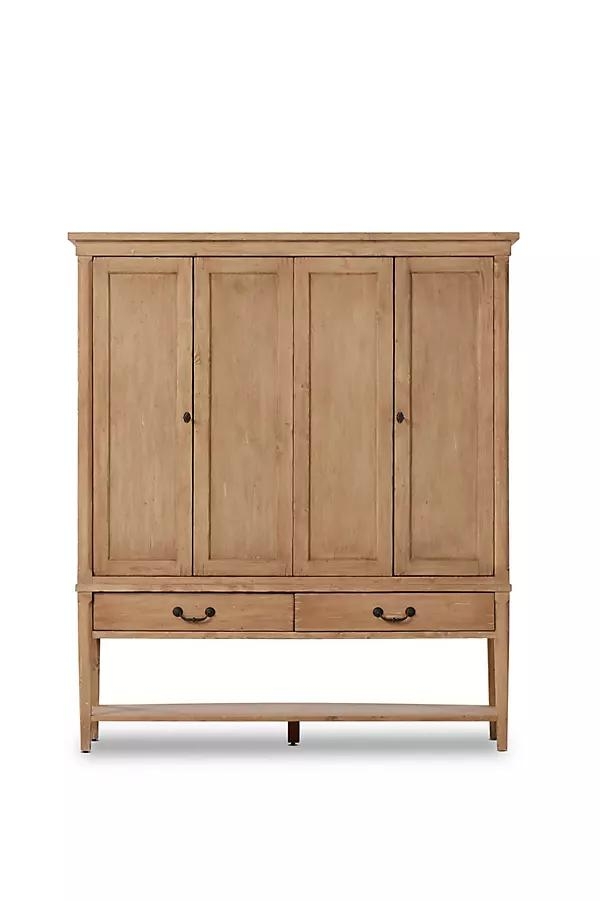 Brimley Pine Wide Cabinet - Image 0