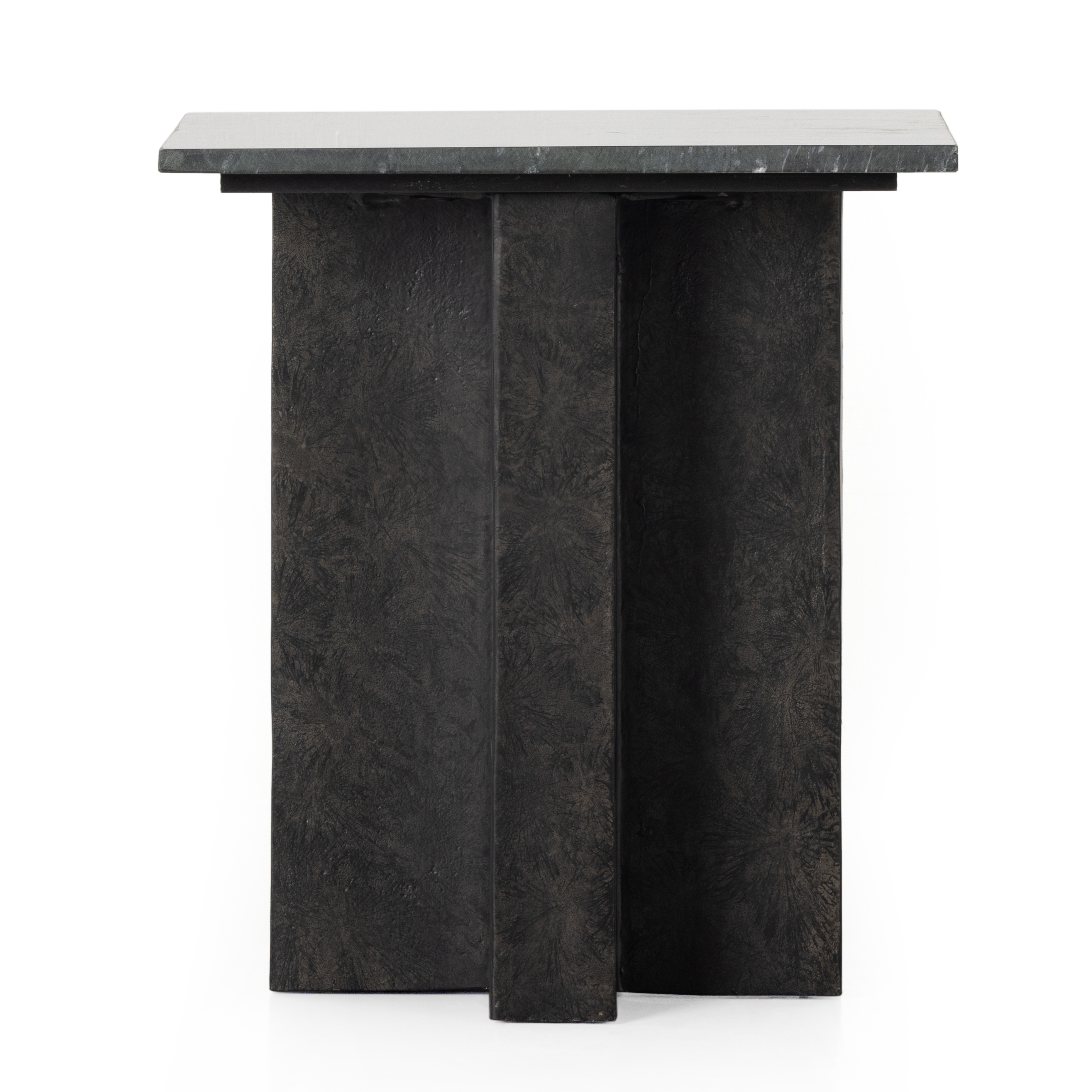 Terrell End Table-Black Marble - Image 4