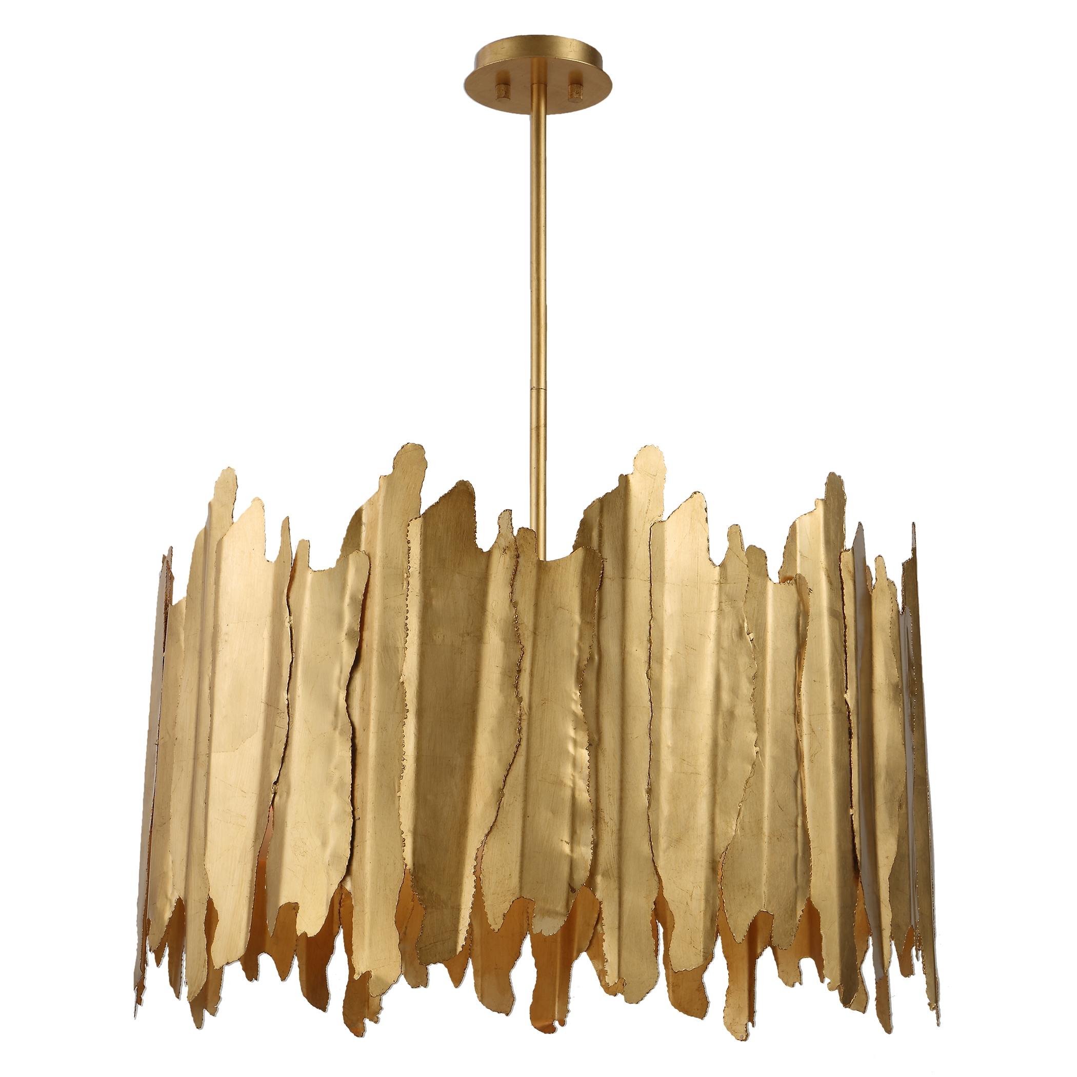 Golden Gate 8 Light Industrial Pendant - Image 3