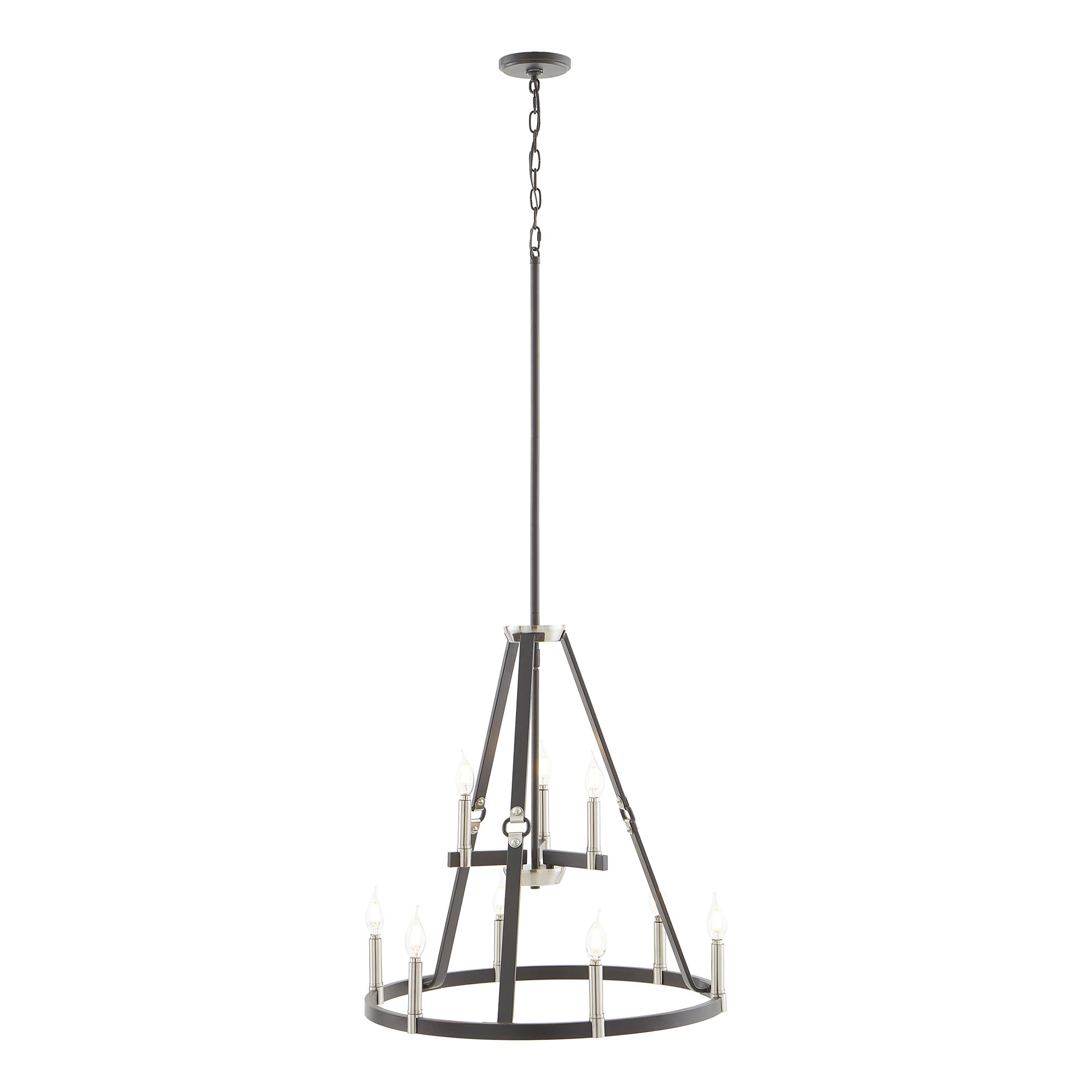 Armstrong Grove 25'' Wide 9-Light Chandelier - Espresso - Image 6