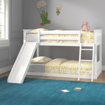 Jeniffer Twin Over Twin Solid Wood Standard Bunk Bed - Image 0
