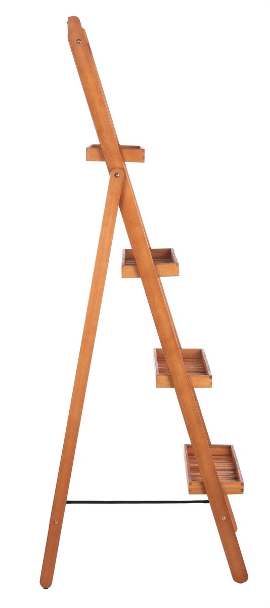 Grenton 4 Tier Shelf - Natural - Safavieh - Image 7