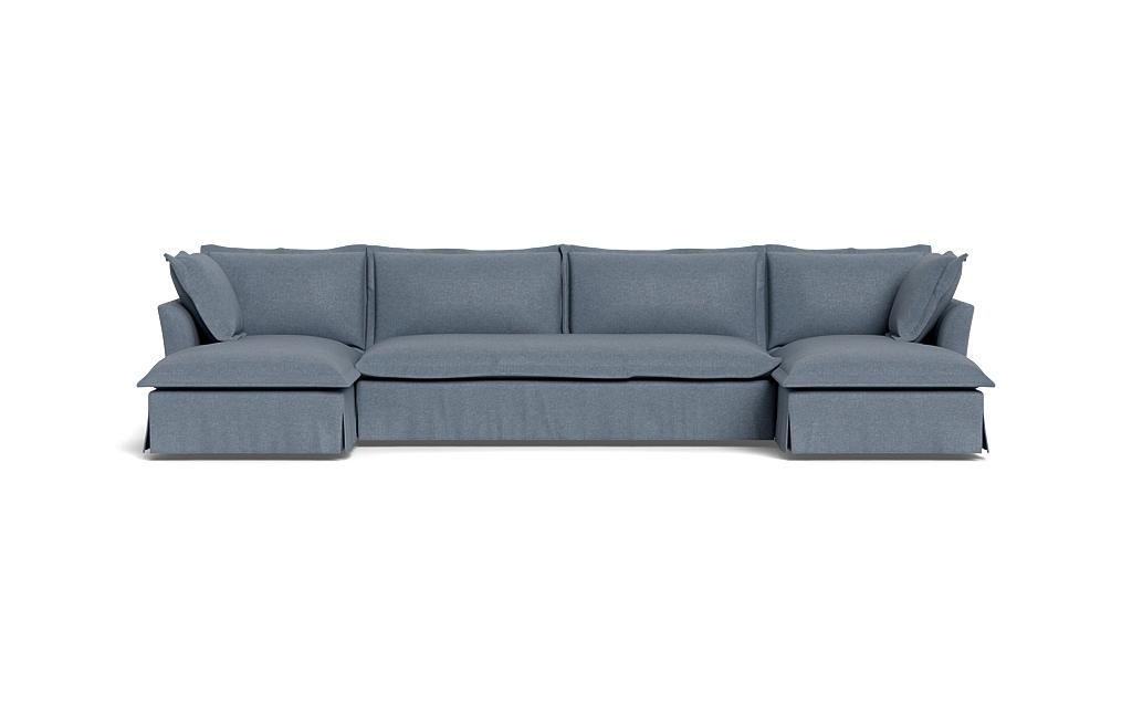 Skylar Slipcovered 3 Piece (4 Seat) U Chaise Sectional - Image 0