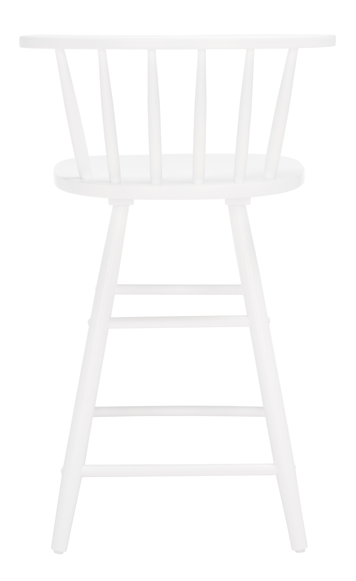 Jay Wood Counter Stool - White - Safavieh - Image 6