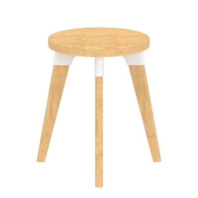 Resi End Table With Modern Tapered Angled-Legs - Image 0