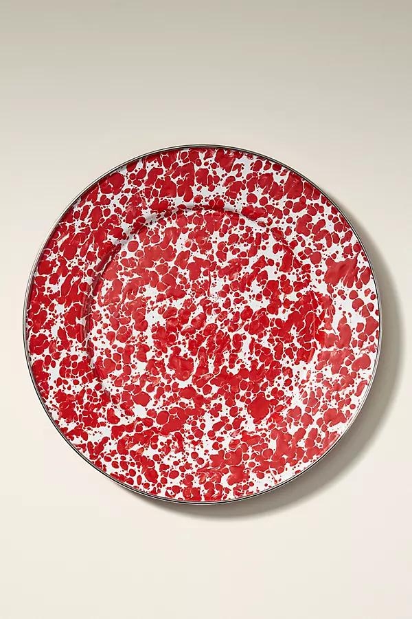 Swirl Enamel Dinner Plate - Image 0