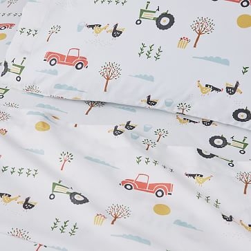 Old Truck Farm Sheet Set, Standard Pillowcase, WE Kids - Image 1