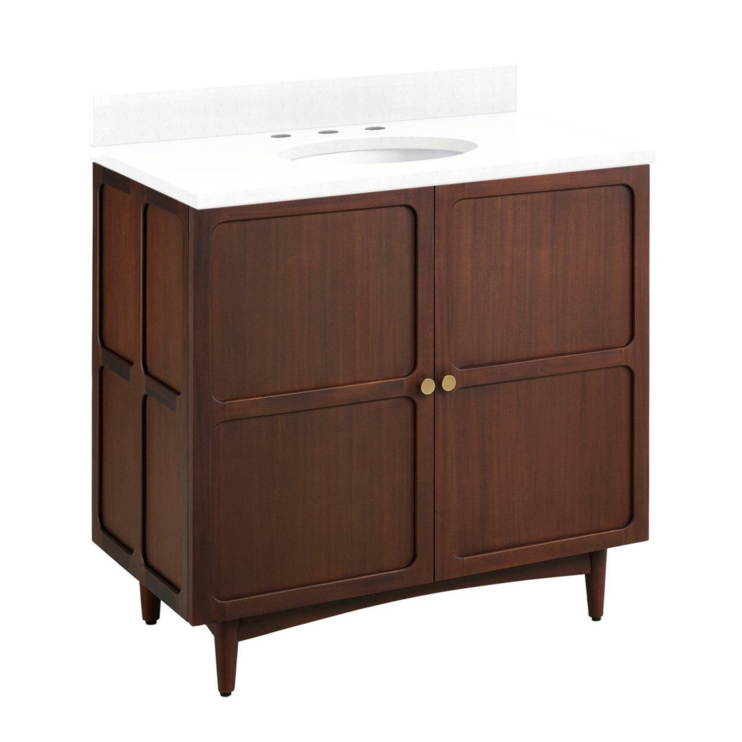Signature Hardware 36"" Delavan Vanity With Undermount Sink - Image 0