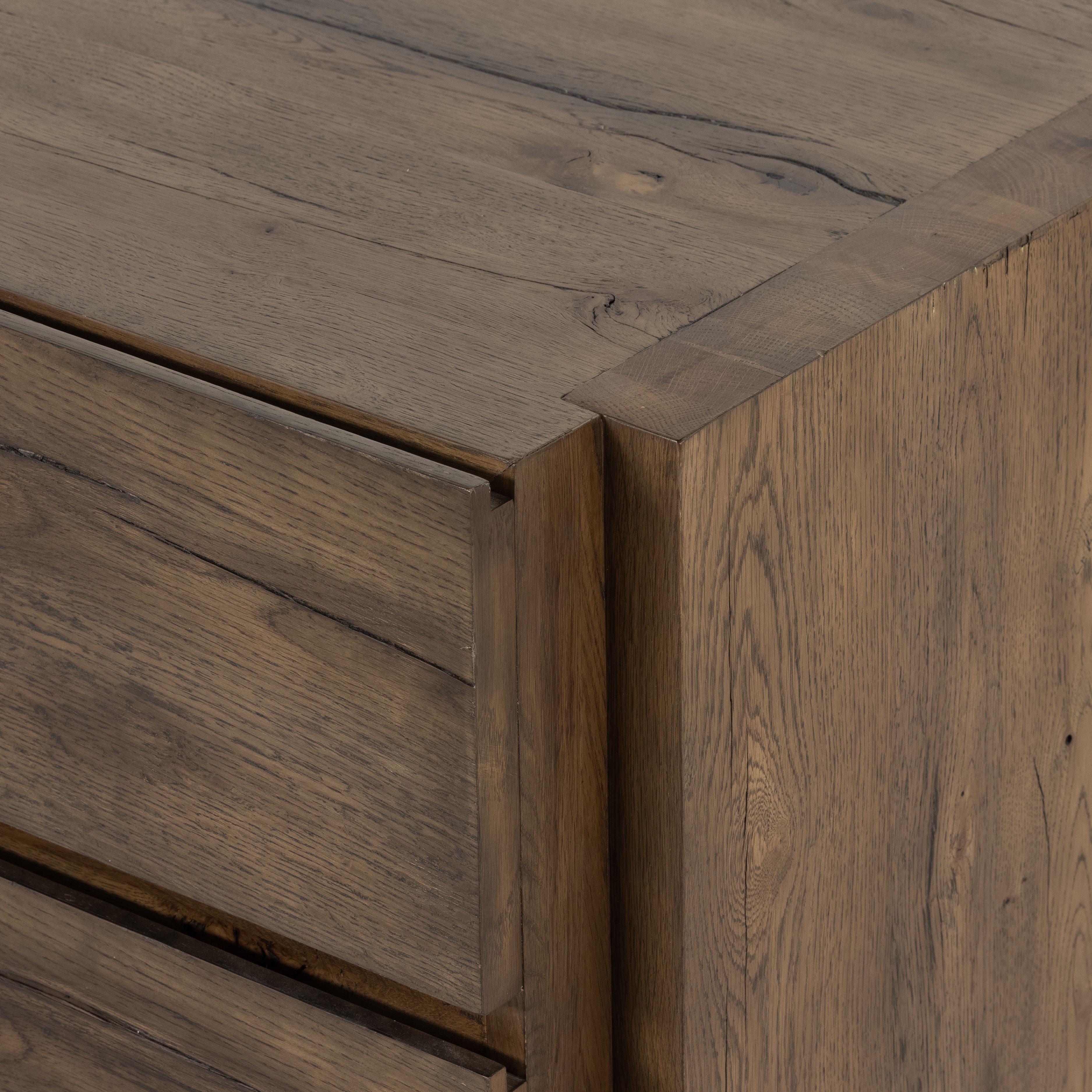 Perrin 6 Drawer Dresser-Rustic Fawn - Image 9