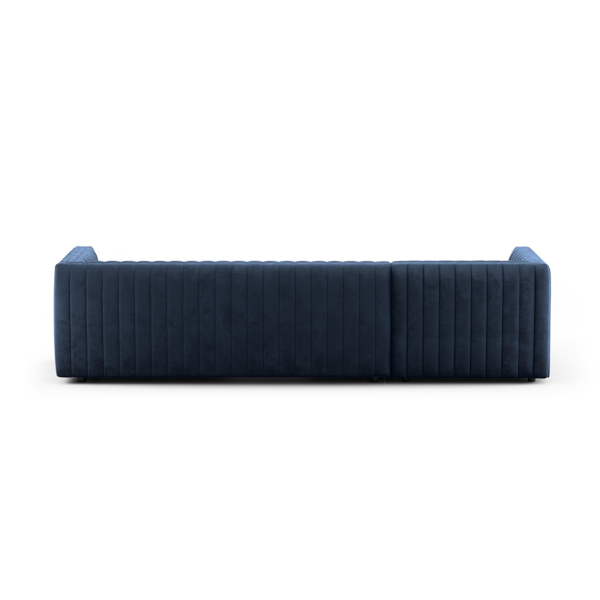 Augustine 2-Piece Sectional - Sapphire Navy - Image 6