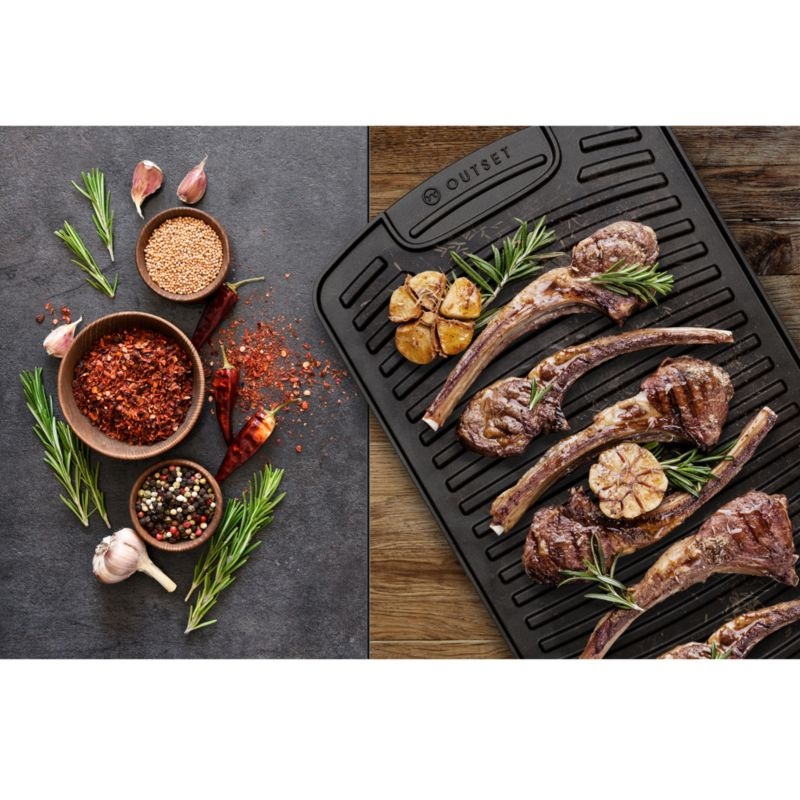 Fox Run Reversible Cast Iron Griddle - Image 3