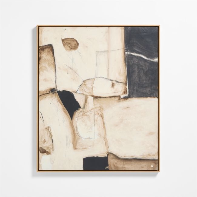 "Mineral" by Joe Turner 41.25"x49.25" Framed Wall Art Print - Image 0