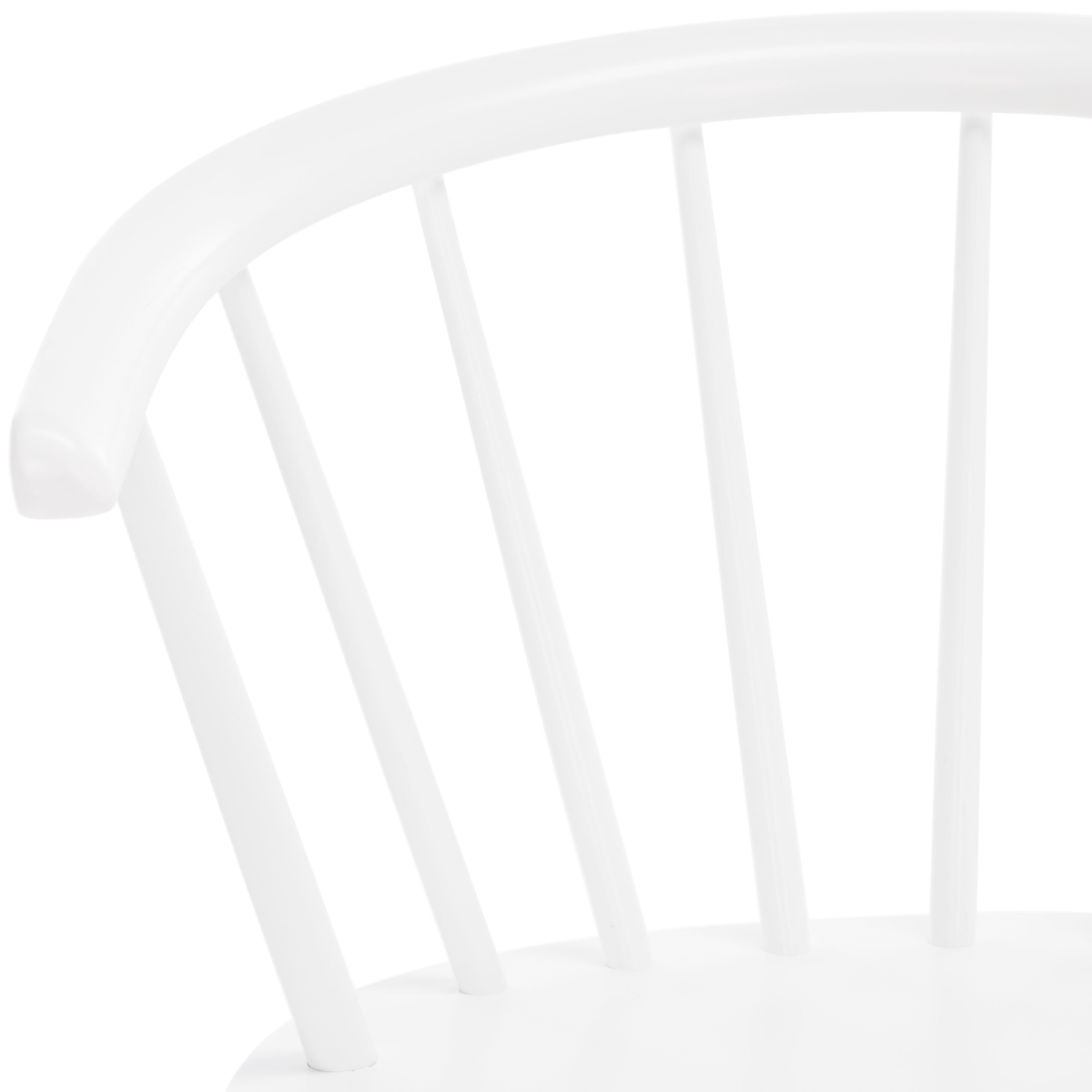 Blanchard Bar Stool - White - Safavieh - Image 2