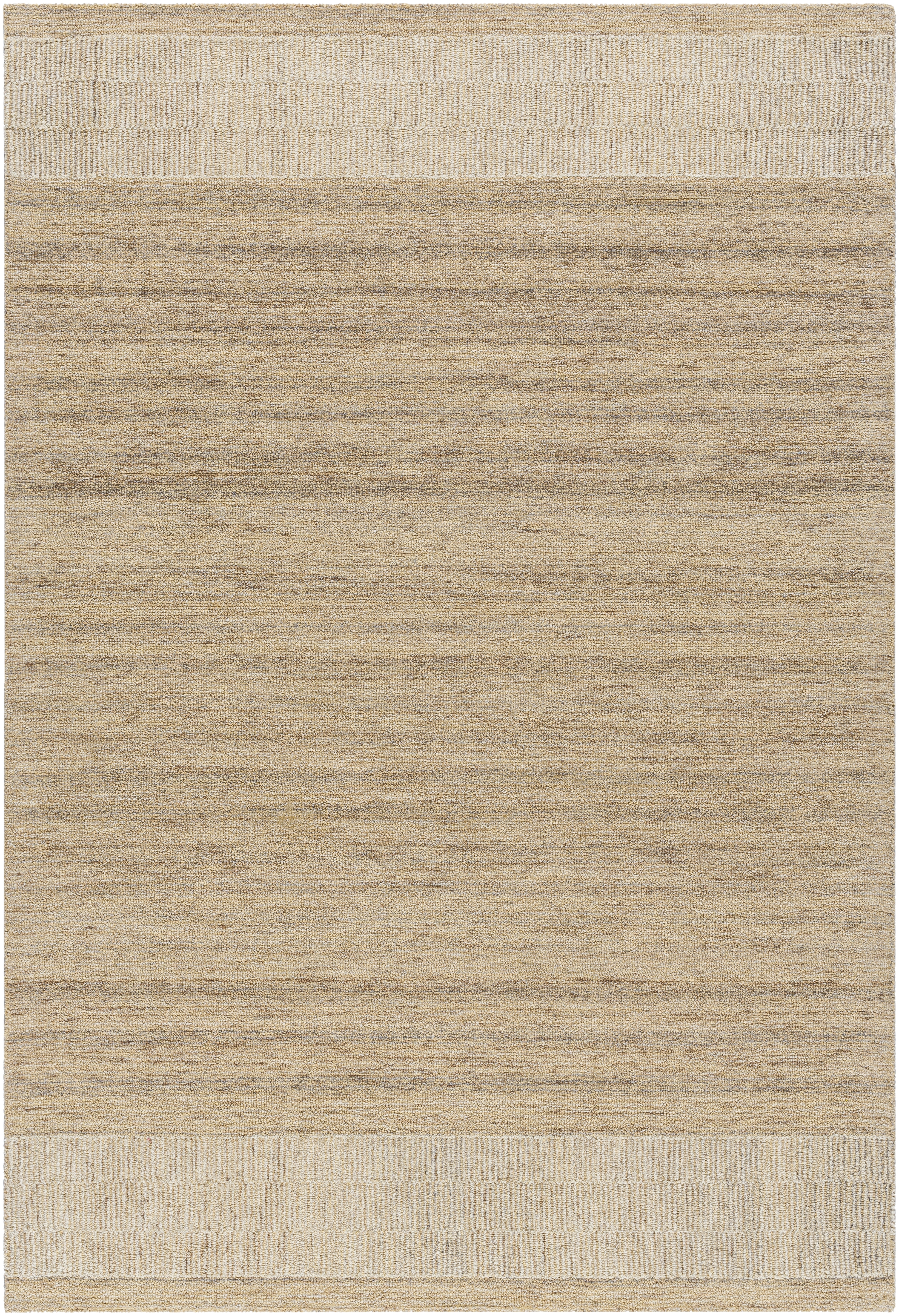 Ira Beige Indoor 5' x 7'6" Handmade Rug - Image 0