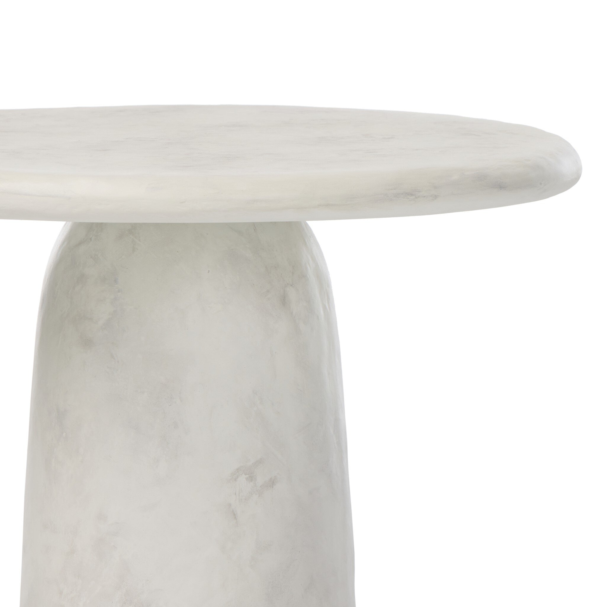 Janice End Table - Textured Lunar Concrete - Image 9