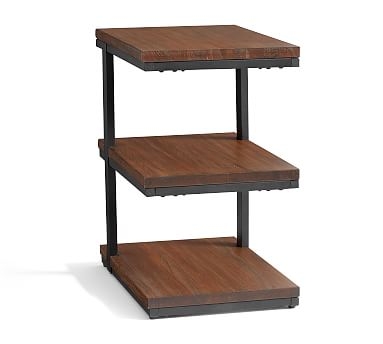 Allen Wood Tiered End Table - Image 1