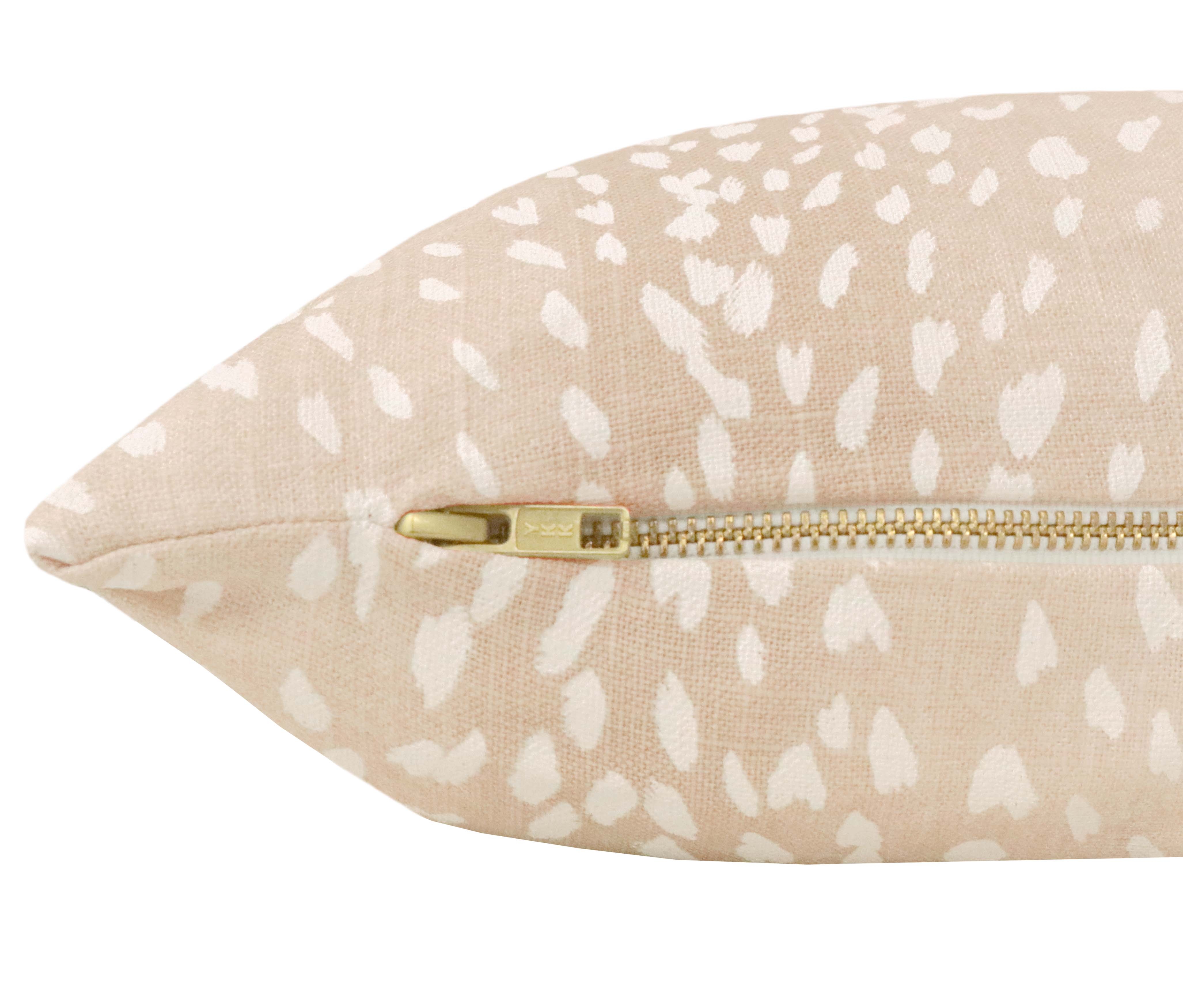 THE XL LUMBAR :: ANTELOPE LINEN PRINT // CAMEO - BY THE YARD - Image 3