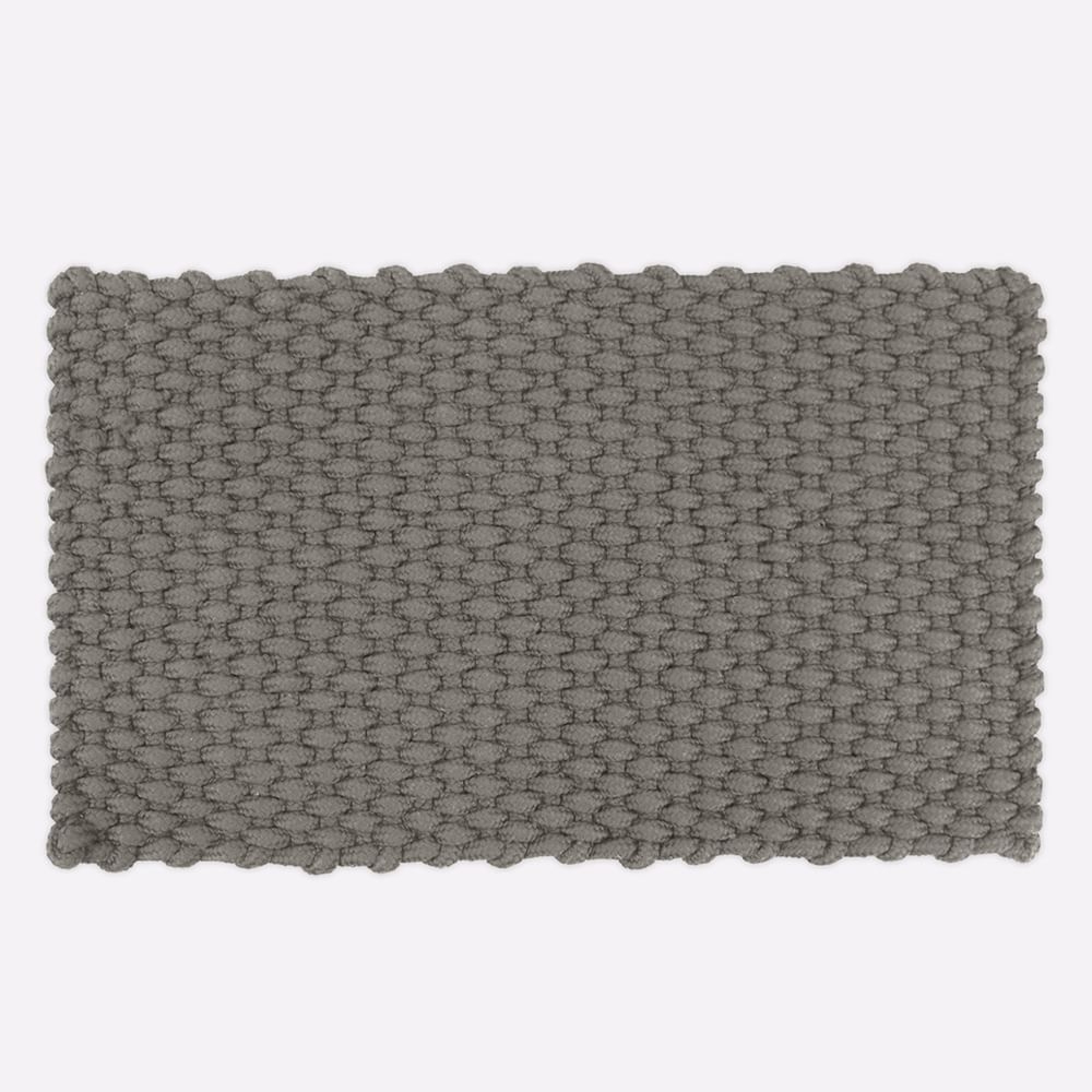 Roped-In Doormat , 18x30, Pearl Gray - Image 0