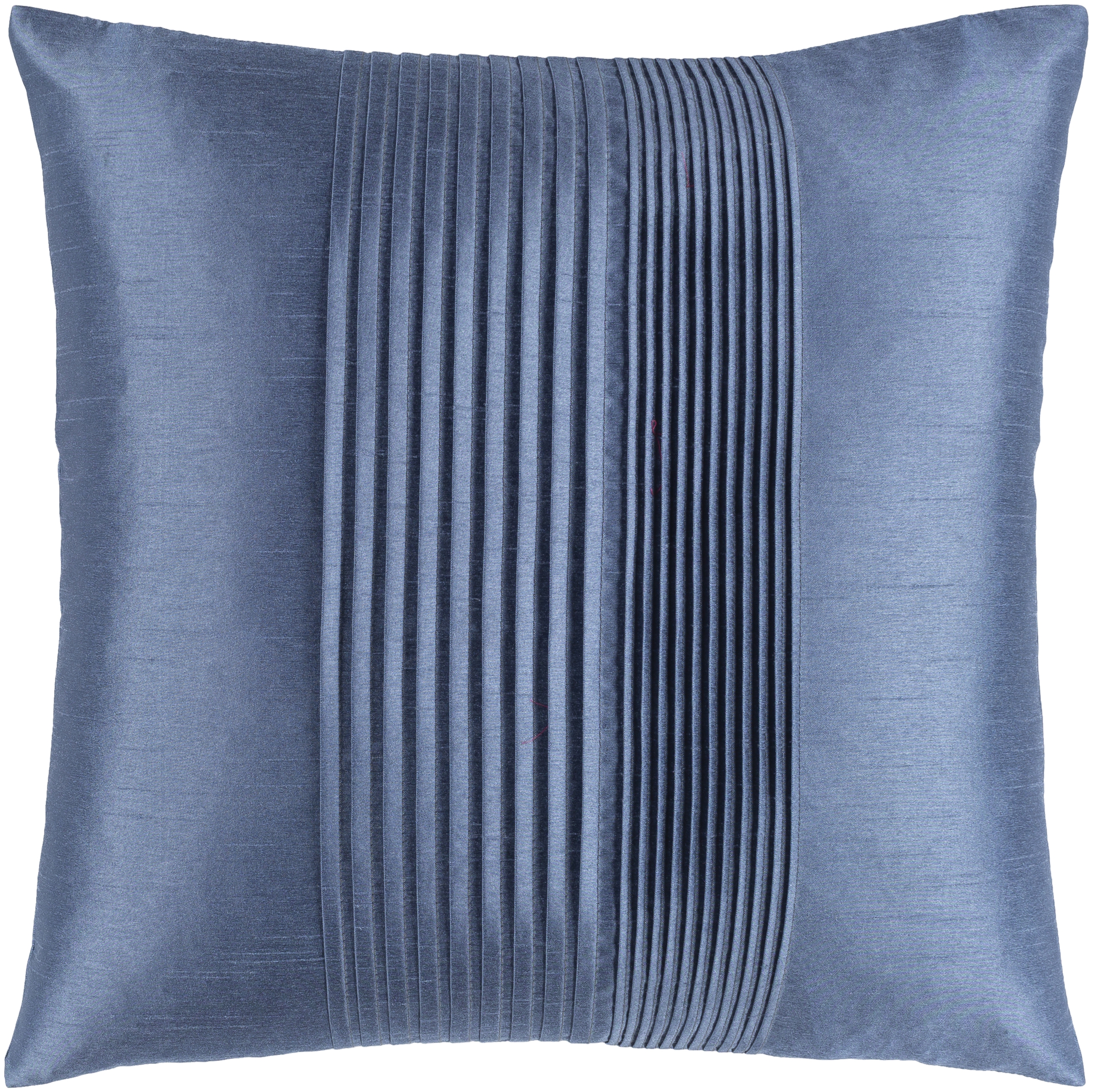 Solid Pleated HH-133 22"L x 22"W Pillow Cover - Image 0