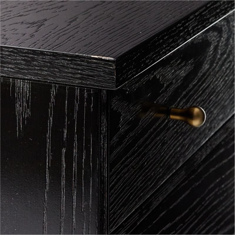 Connoisseur 8-Drawer Black Oak Wood Dresser Model 1006 by Paul McCobb - Image 7