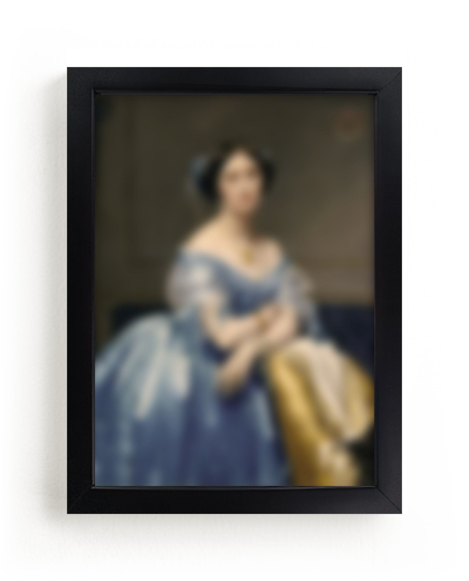 Lady In Blue Limited Edition Fine Art Print 2 - Image 0
