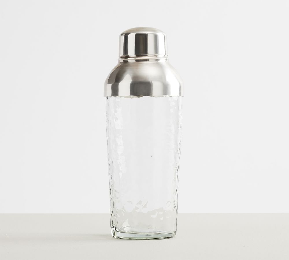 Hammered Glass Cocktail Shaker - Image 0