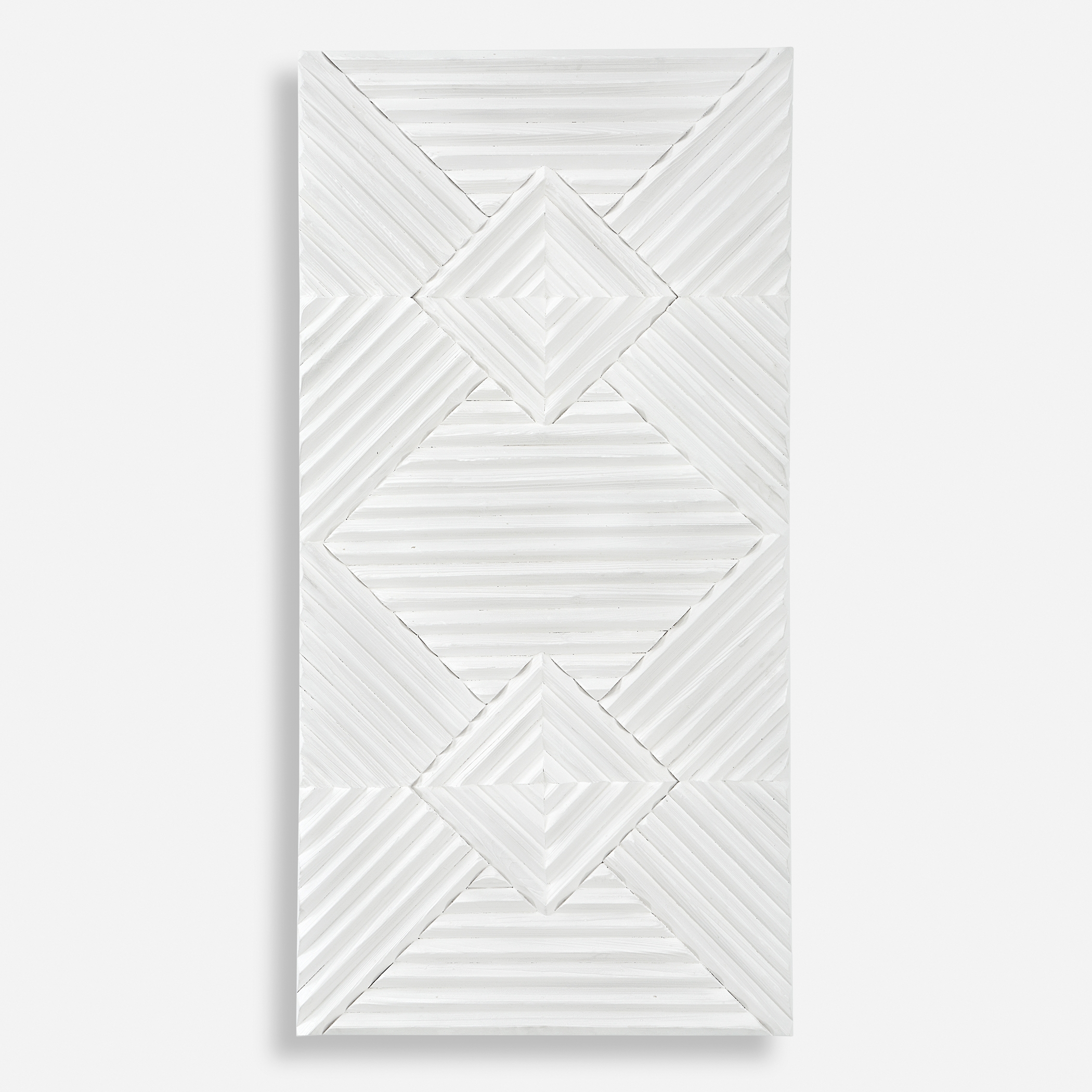 Nexus Wood Geometric Wall Decor - Image 0