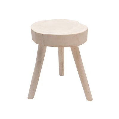 Solid Wood 3 Legs End Table - Image 0