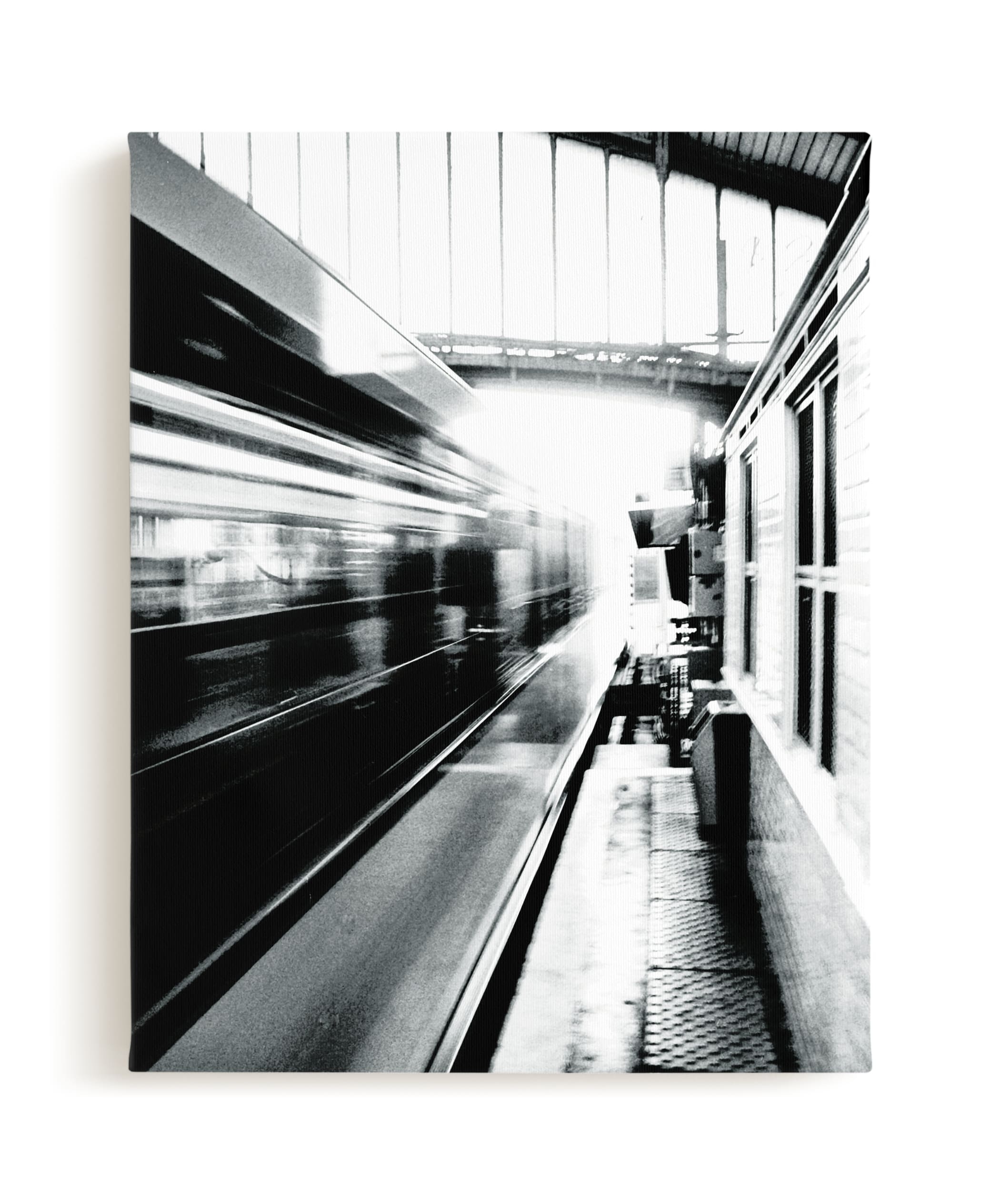 Riding On The Metro Limited Edition Fine Art Print 1 - Image 0