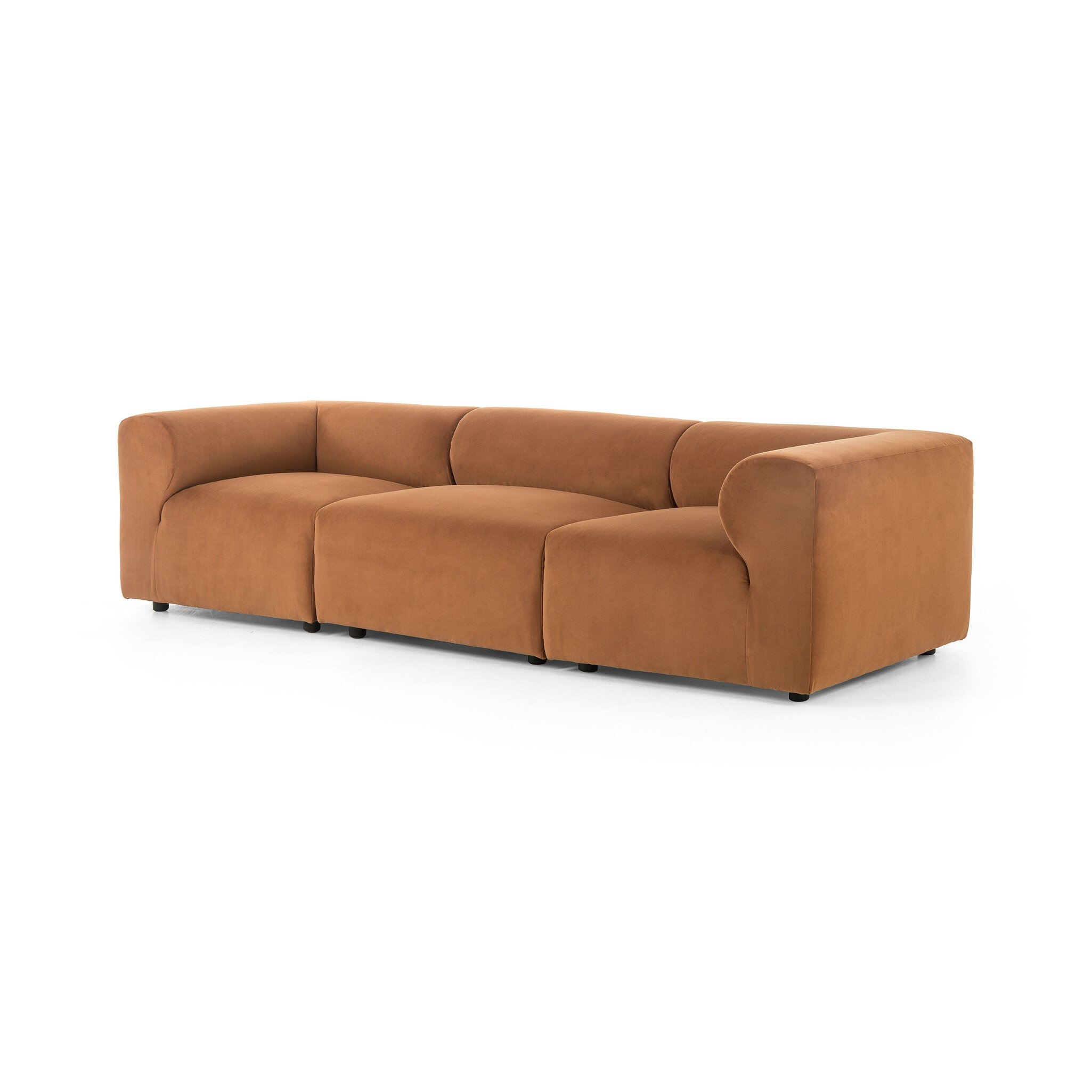 Build Your Own: Collins Sectional - Modern Velvet Tobacco - Image 5
