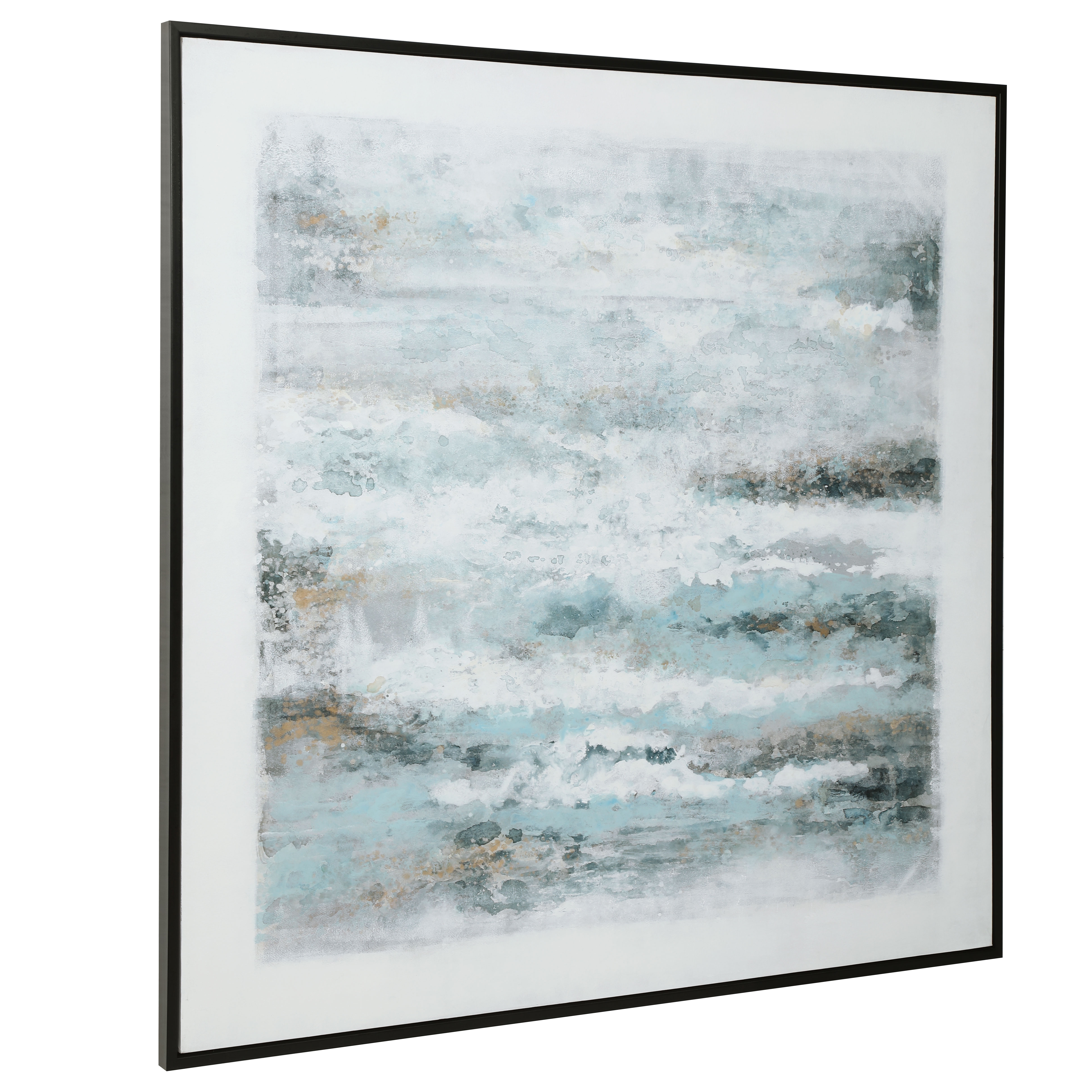 Above The Clouds Hand Painted Art, 62" x 62" - Image 5