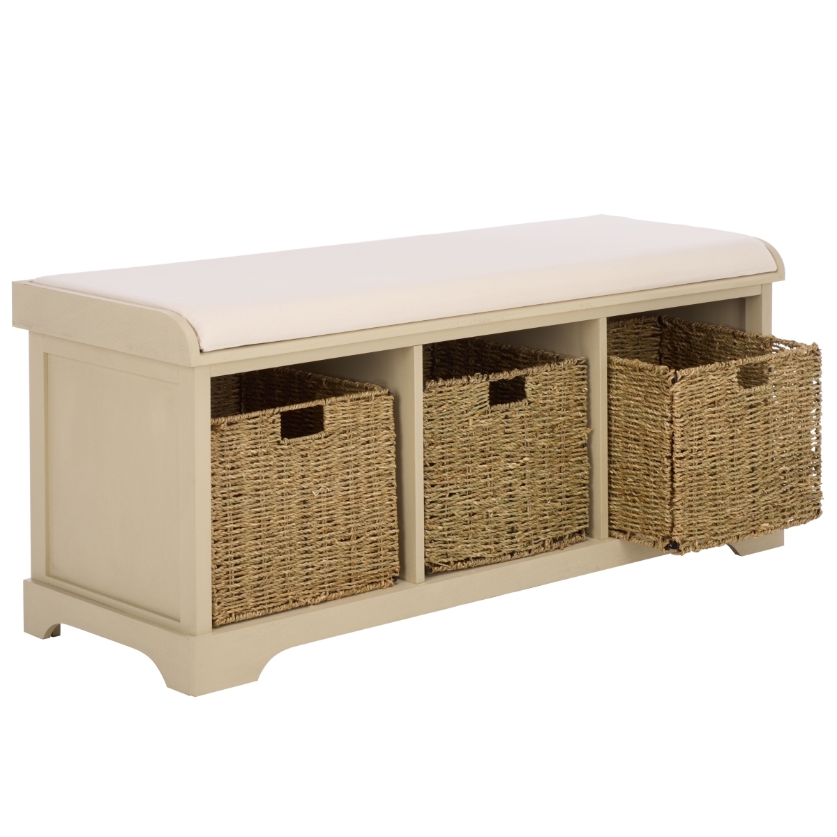 Lonan Storage Bench - Sand - Image 5