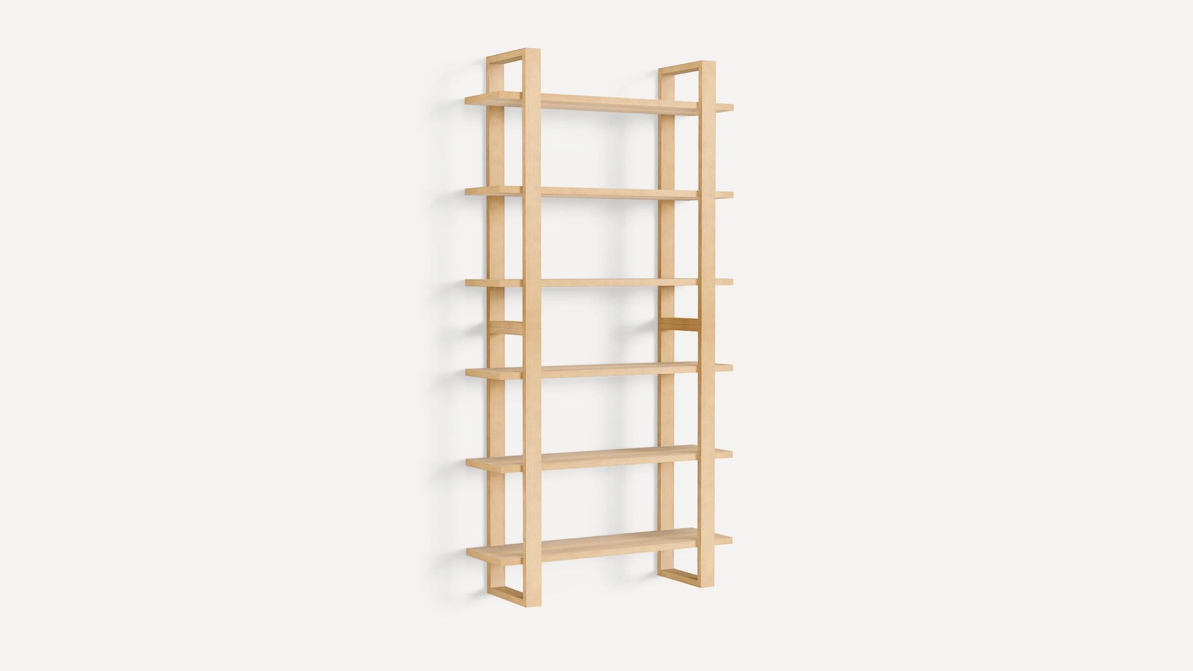 The Index Wall Shelf, Oak, Set of 2 - Image 1