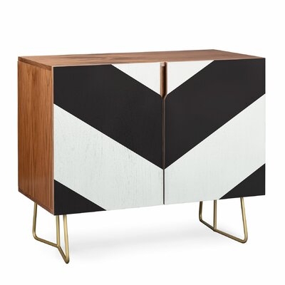 Triangle Footprint Accent Cabinet - Image 0
