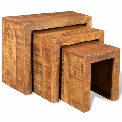 Dashiell Solid Wood Sled Nesting Tables - Image 0