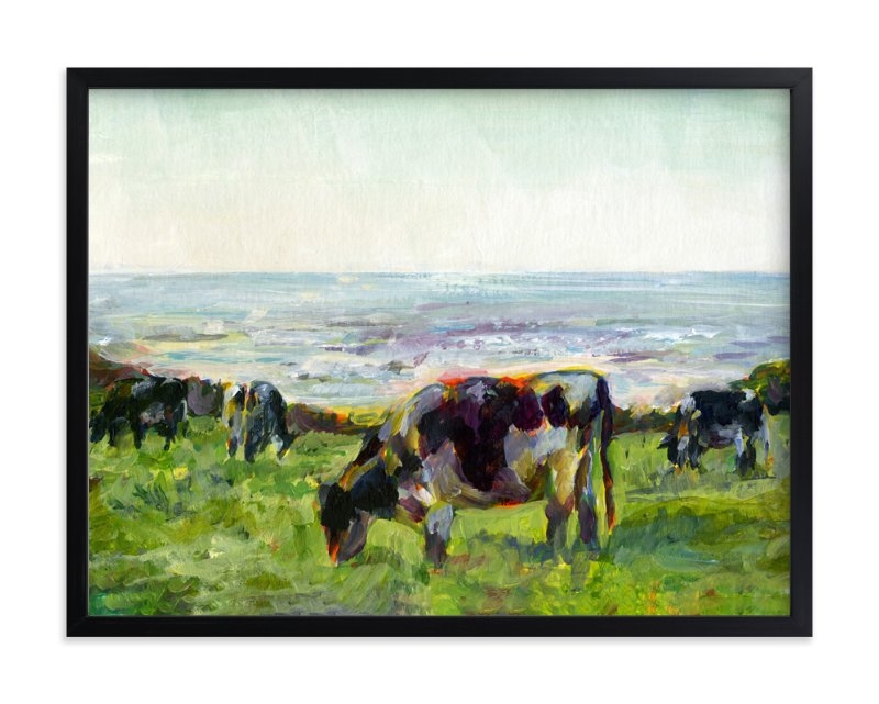 Marin Cows Limited Edition Fine Art Print 1 - Image 0