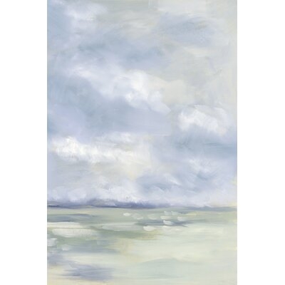 Coastal Water Print On Canvas - Image 0