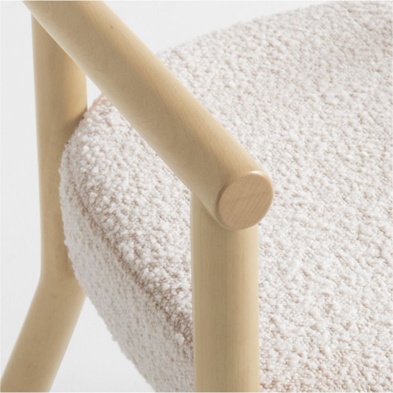 White Horse Wood Kids Desk Chair 25.5" by Leanne Ford - Image 1