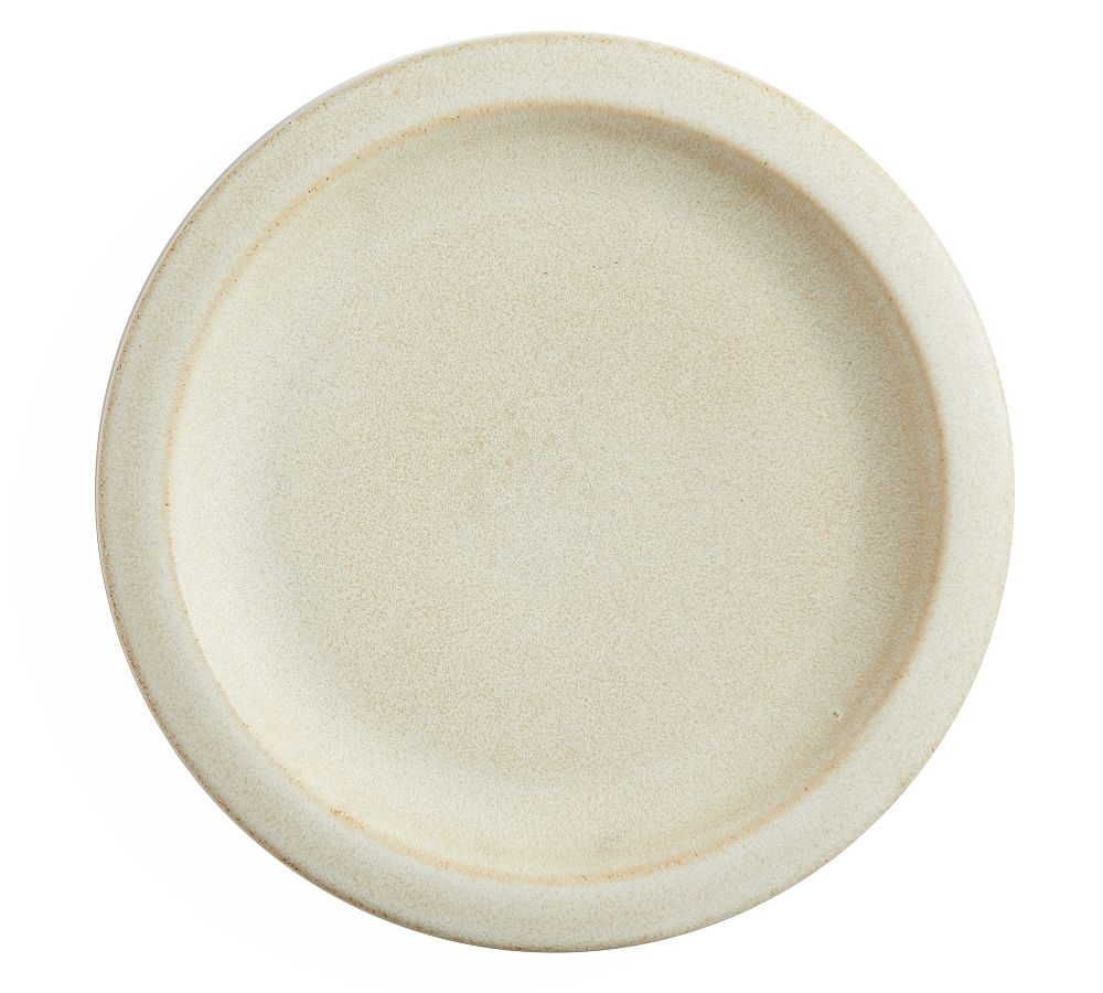 Mendocino Stoneware Salad Plates, Set of 4 - Ivory - Image 0