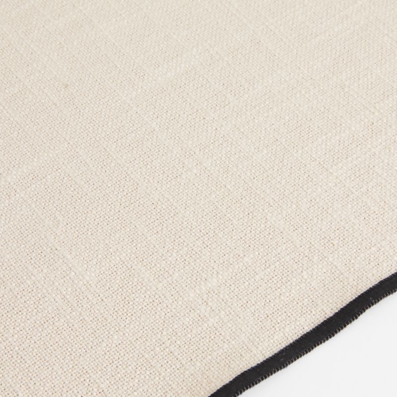 Mercer Merrow-Stitch Warm Natural Organic Cotton Placemat - Image 2