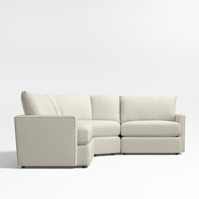 Lounge Classic 3-Piece Wedge Sectional Sofa - Image 3