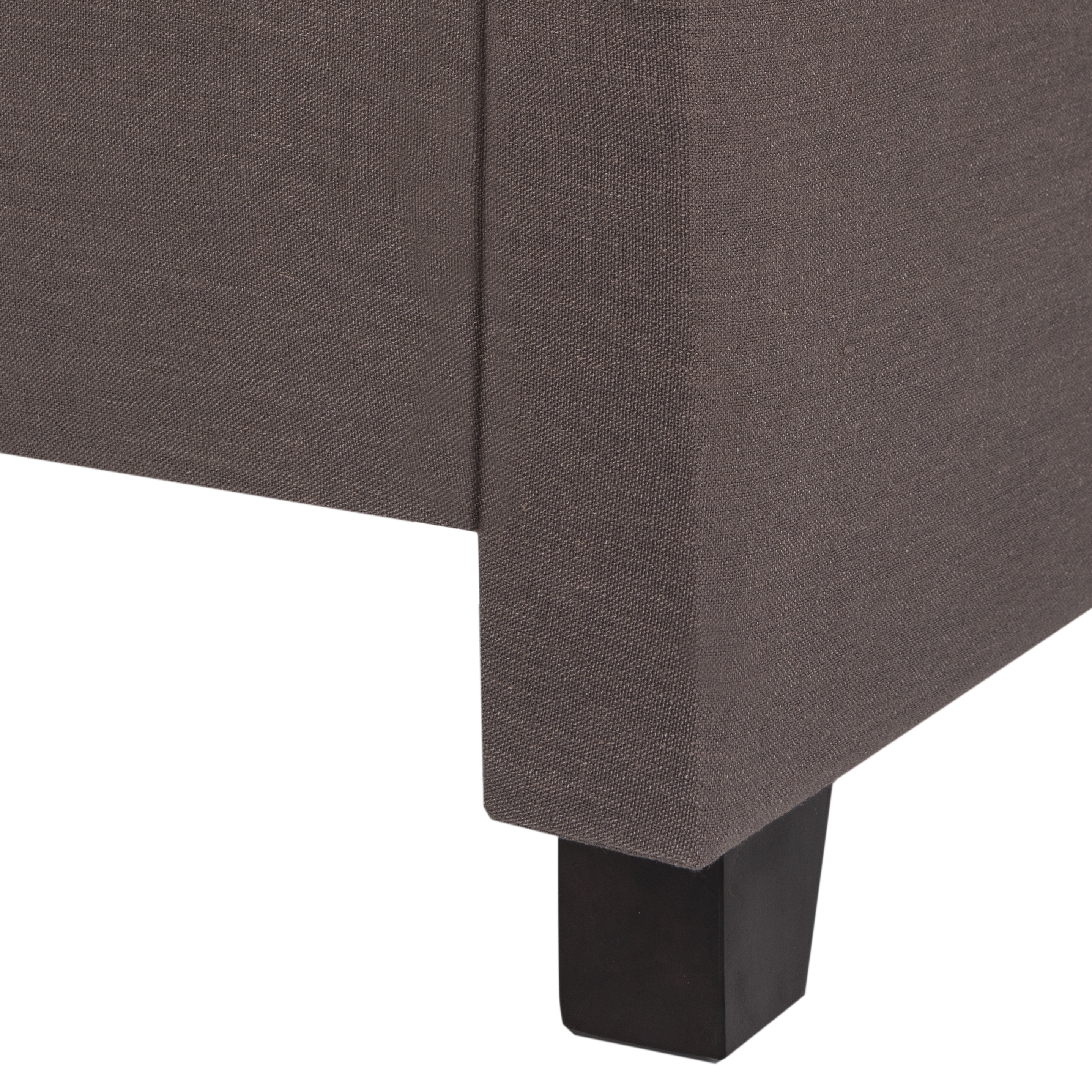 Theron Bed - Dark Taupe/Brass - Full - Safavieh - Image 3