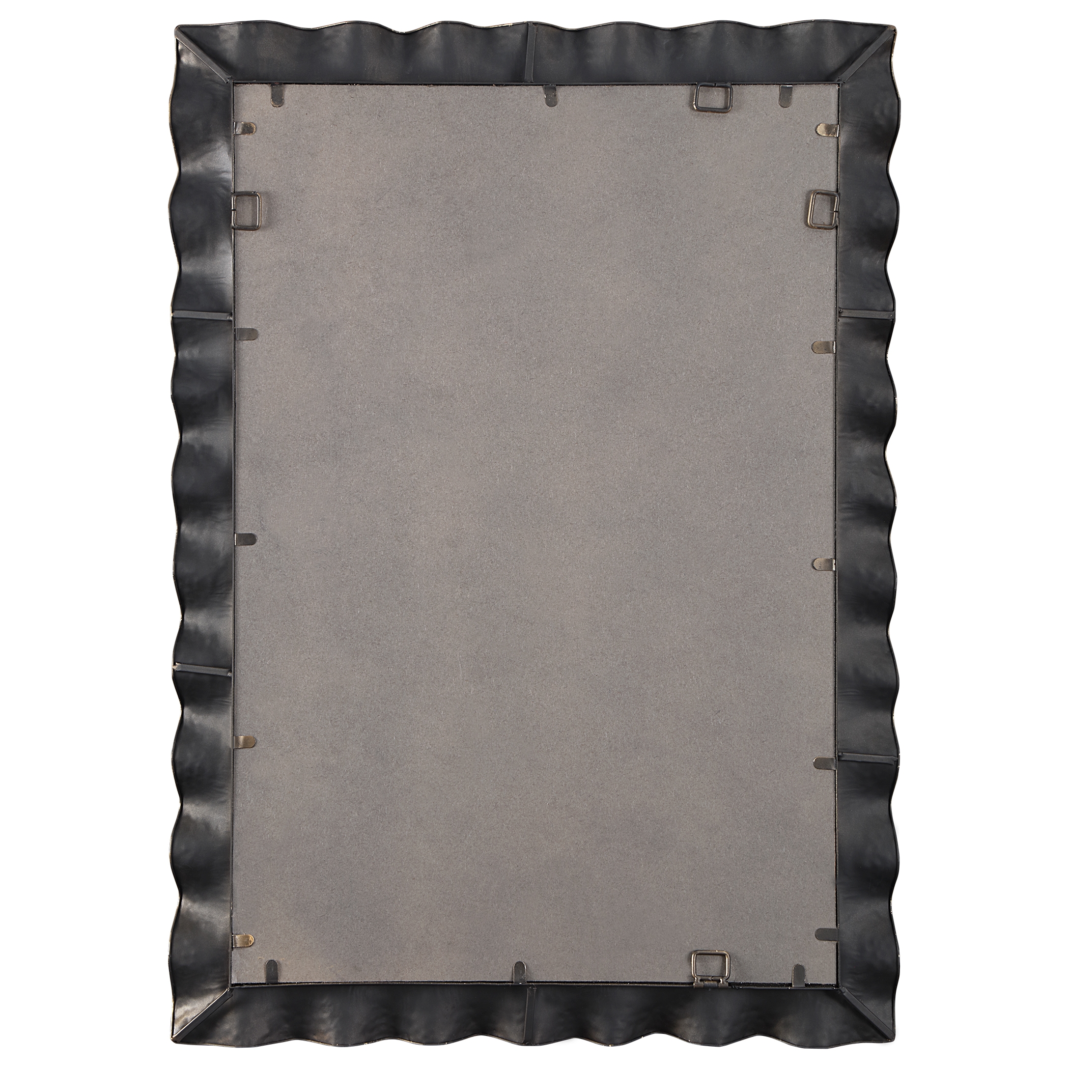 Haya Scalloped Gold Mirror - Image 5