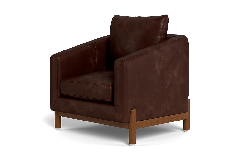 Oslo Leather Petite Chair - Image 2