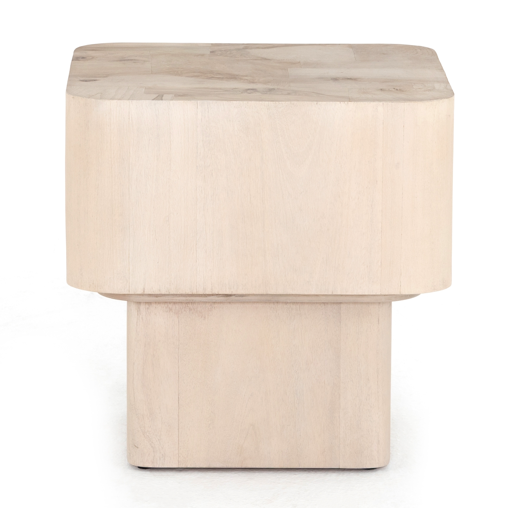 Blanco End Table - Bleached Burl - Image 3