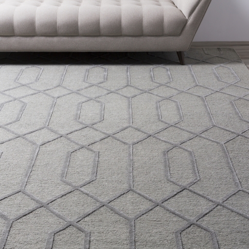 Lydia Gray Indoor 4' x 6' Handmade Rug - Image 0