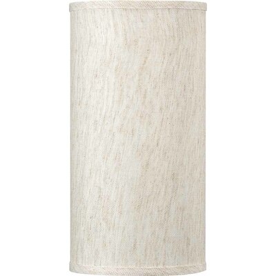 6" Linen Drum Wall Sconce Shade - Image 0