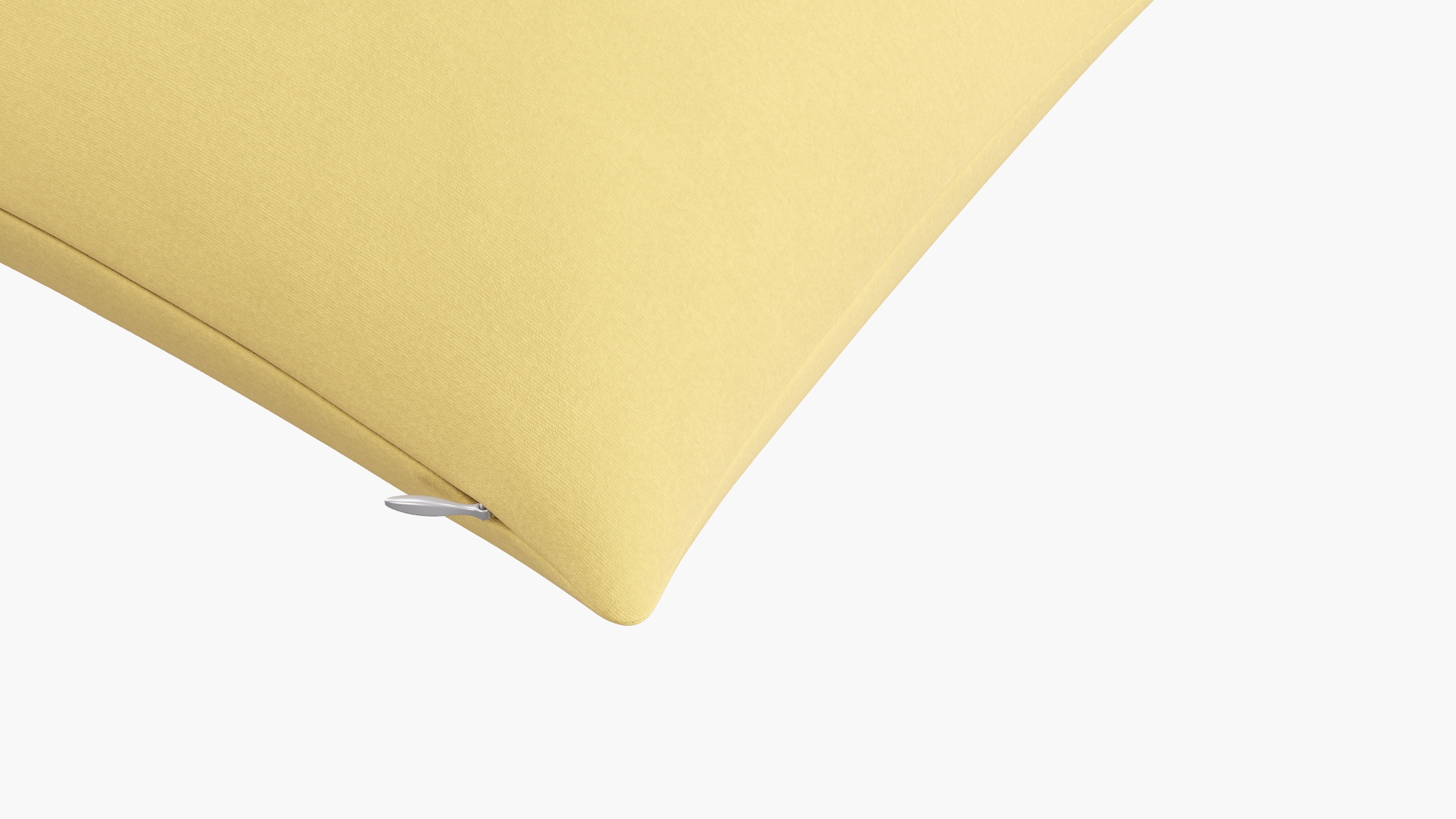 Canary Velvet Throw Pillow - 14" x 20" - Image 1