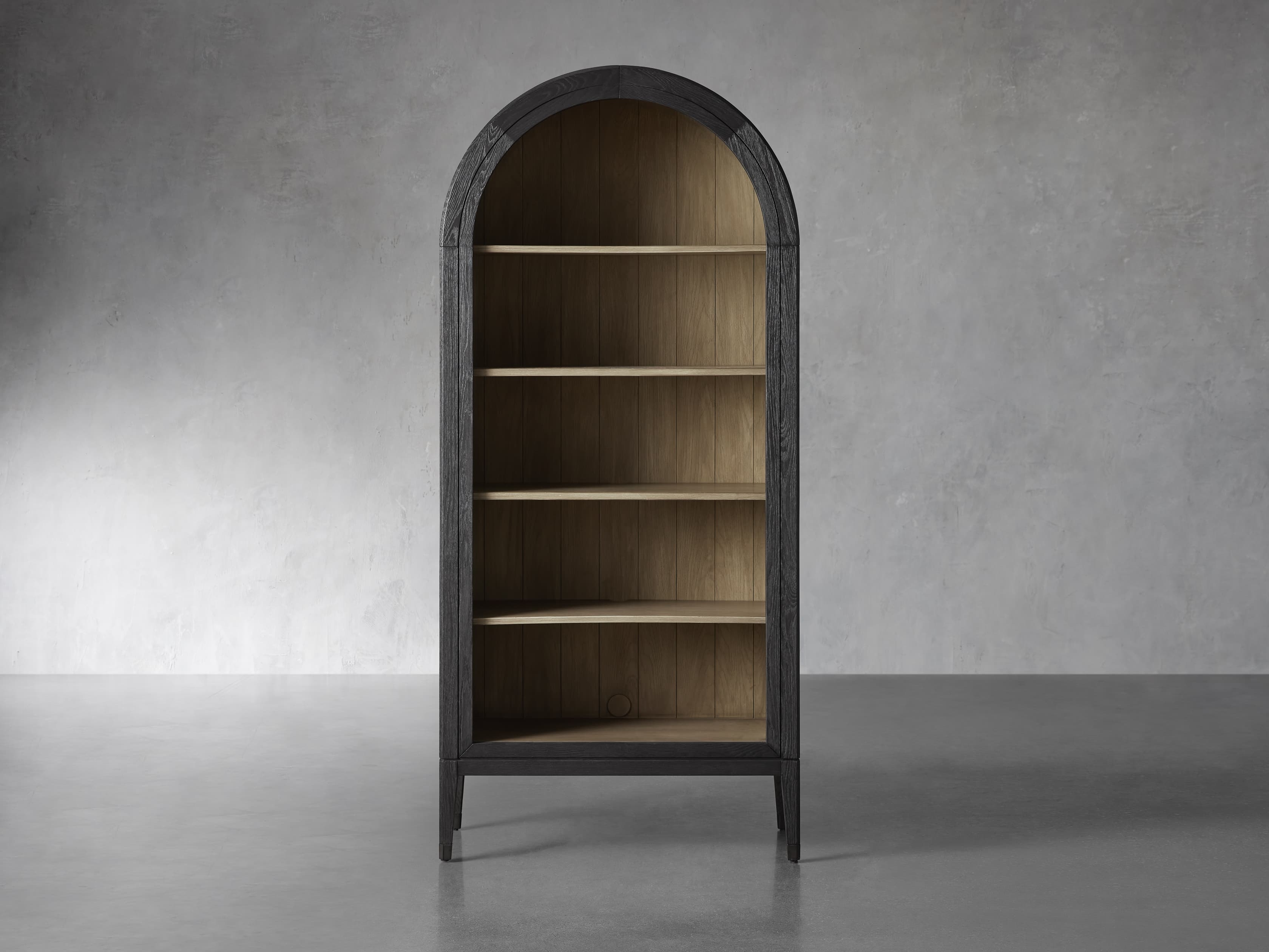 Hattie Bookcase in Wood 36" Black  Ebony  - Image 0